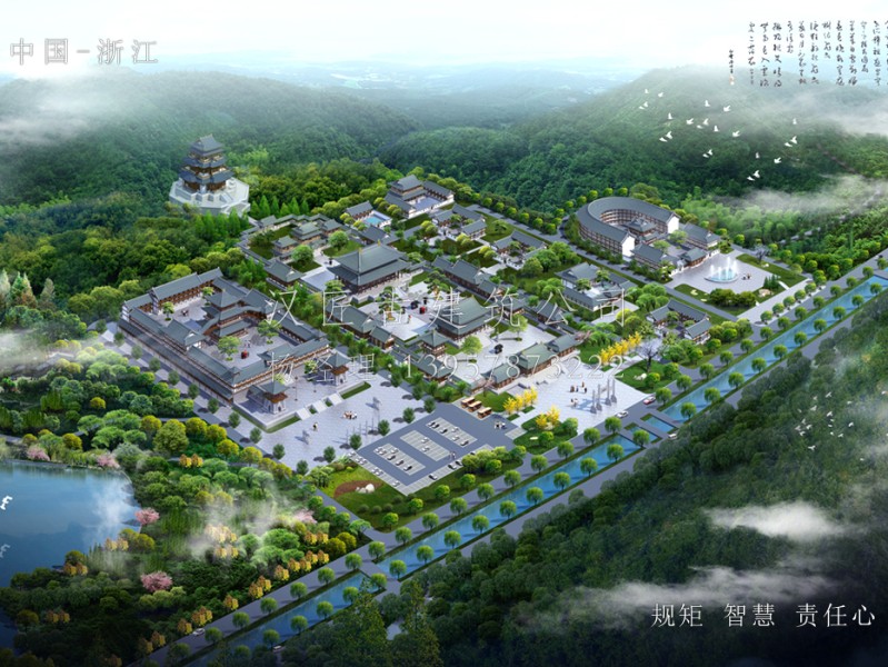 寺廟建筑整體規(guī)劃設(shè)計(jì)布局的重要性