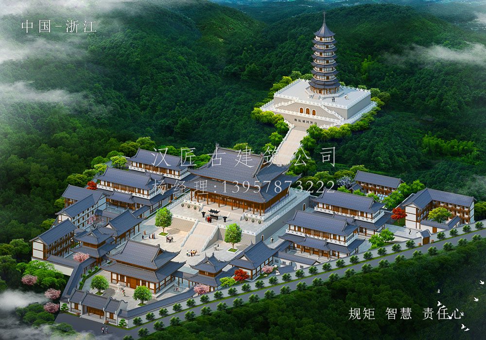 寺廟內(nèi)外園林設(shè)計(jì)看寺院各時(shí)期發(fā)展  第3張